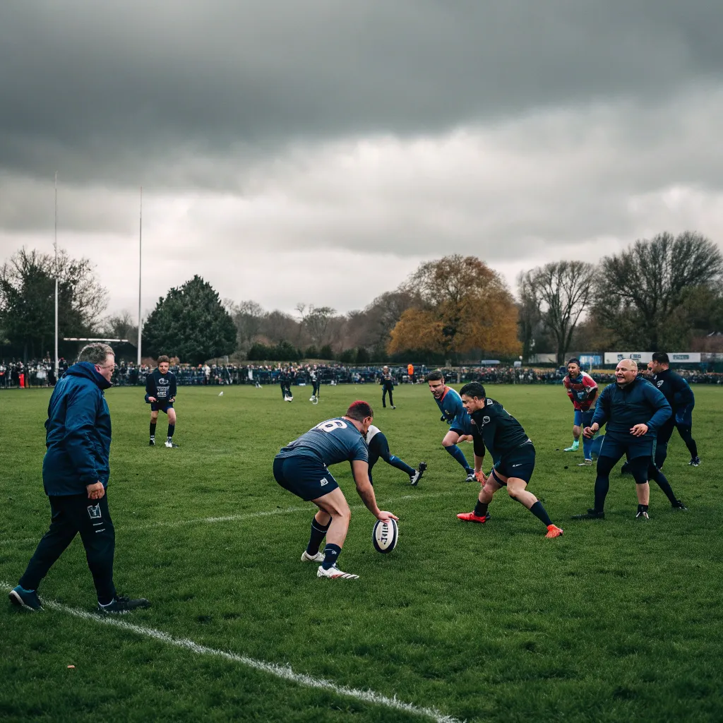 Rugby Training Session